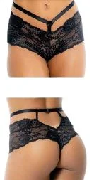 TANGA DOCE DESEJO - PRETA