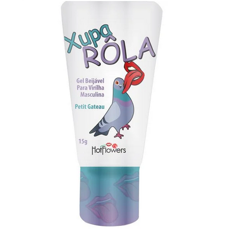 Gel Xupa Rola - Gel beijável para Virilha Masculina - Hot Flowers 15g