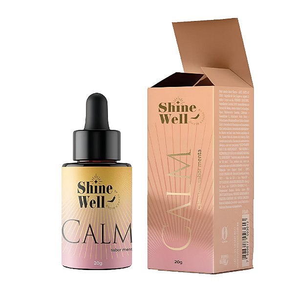 Calm - Bala Liquida Calmante 20g Shine Well Pepper Blend