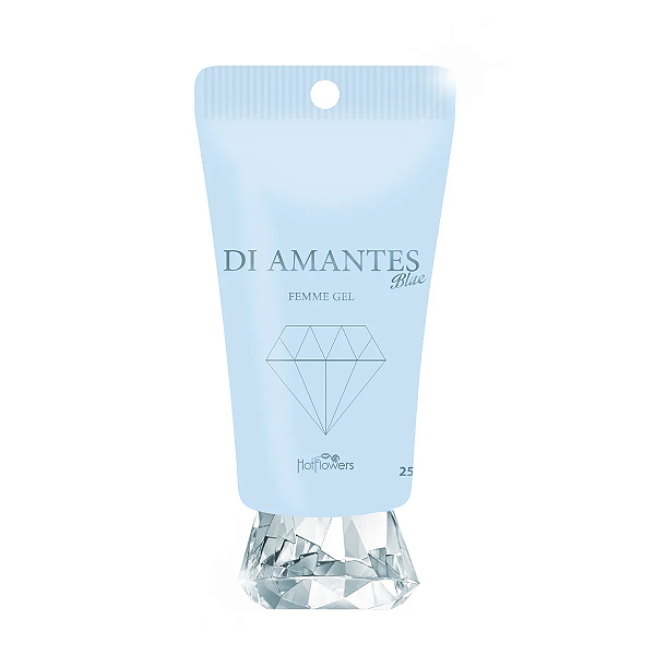 Di Amantes Blue - Gel Super Excitante Feminino 25g Hot Flowers