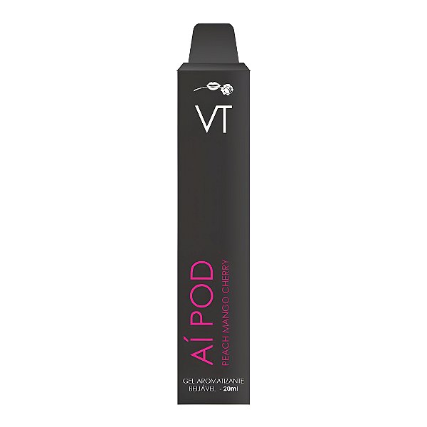 AÍ POD GELA - Gel Beijável Pêssego, Manga e Cereja 20ml Hot Flowers