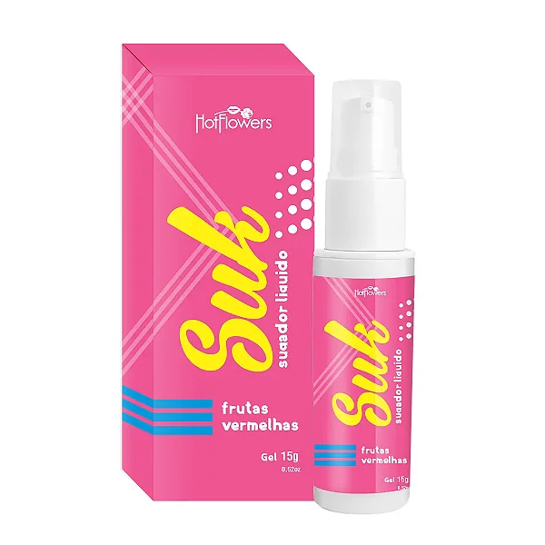 Suk Sugador Liquido Frutas Vermelhas - HotFlowers