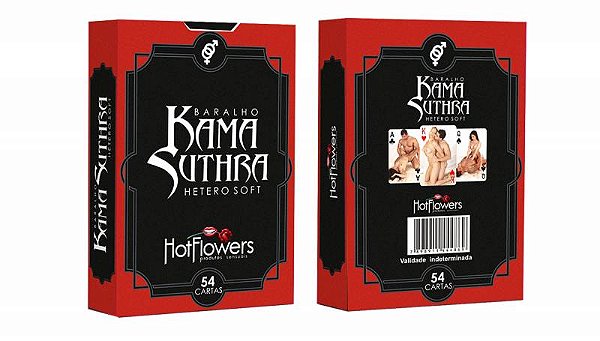 Baralho Kama Suthra Hetero Soft Hot Flowers