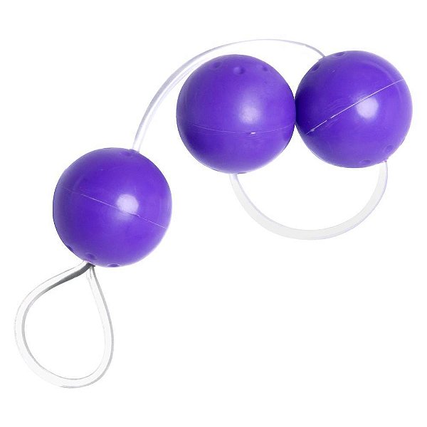 Bolinha de Pompoar com 3 Bolinhas Médias - BEN WA Pompoarismo