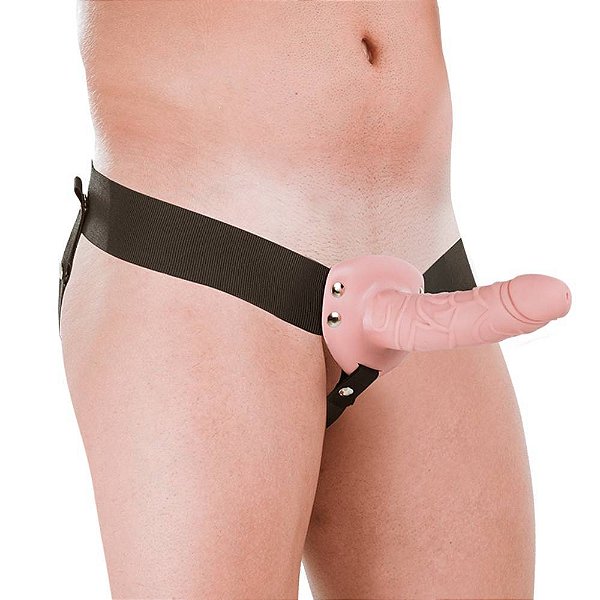 Capa Peniana Extensora com Cinto - 15 x 4,5cm Hot Flowers