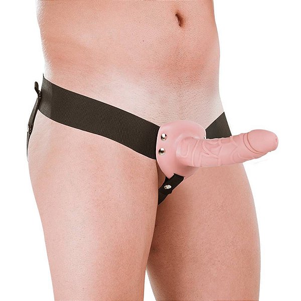 Capa Peniana  Natural em PVC com Cinto 18  X 4,5cm - Hot Flowers