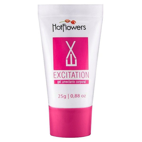 GEL EXCITATION - EXCITANTE FEMININO 25G - HOT FLOWERS