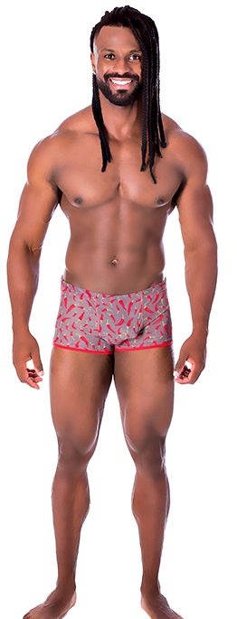 Cueca Pimenta  Tamanho Único  Hot Flowers