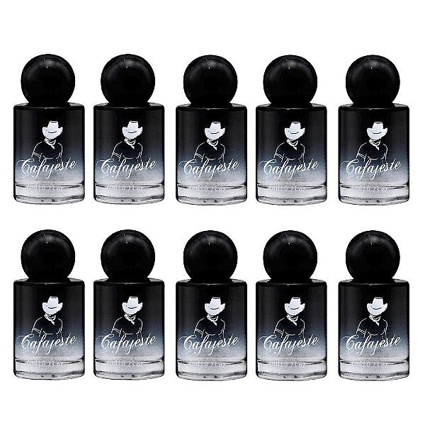 Perfume Deo Colonia Cafageste 7ml - Kit c/ 10 Und