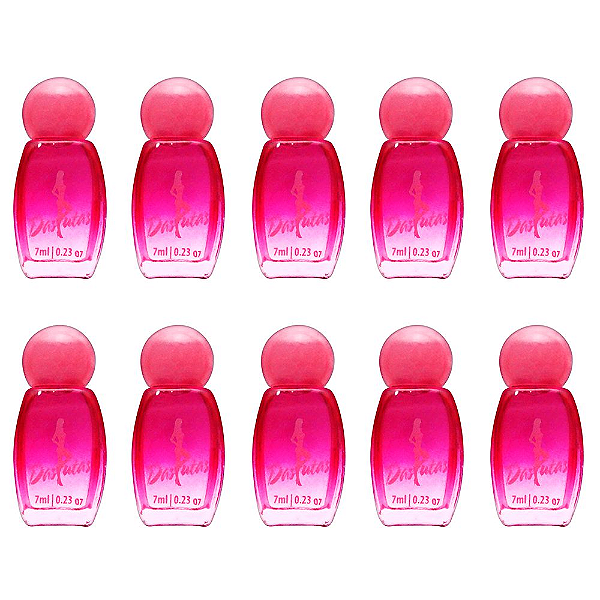 Perfume Deo Colonia DasPutas 7ml - Kit c/10 Und