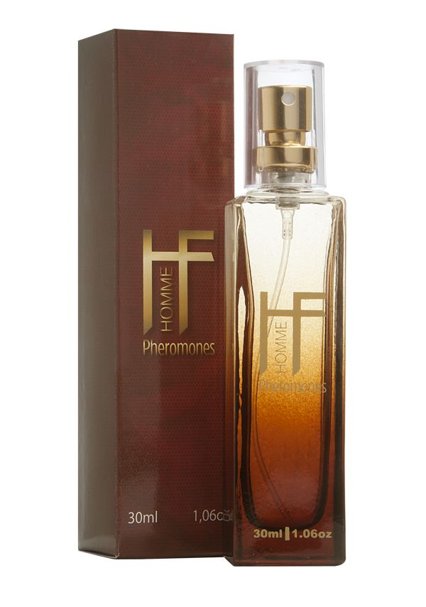 Deo Colonia HF Homme Pher Perfume com Feromônio 30ml Hot Flowers
