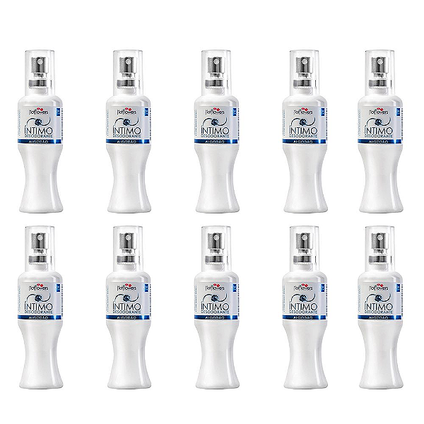 Desodorante Íntimo - Algodão 35ml - Kit c/10 Und