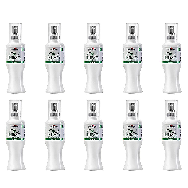 Desodorante Íntimo - Menta 35ml - Kit c/10 Und
