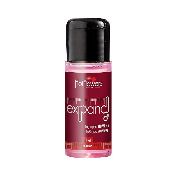 Expand Gel Excitante Causa Inchaço no Pênis 12ml Hot Flowers