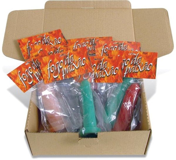 Fogo da Paixão - Caixa com 10  unidades