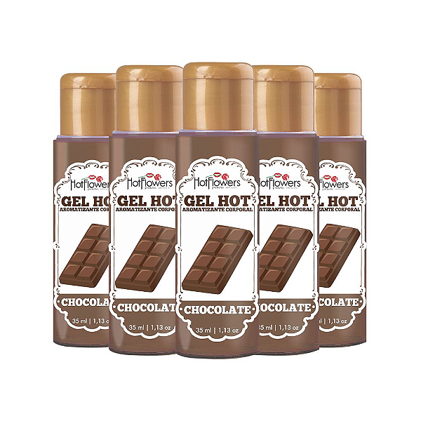 Gel Aromatizante Chocolate 35ml - Embalagem c/ 10 und.