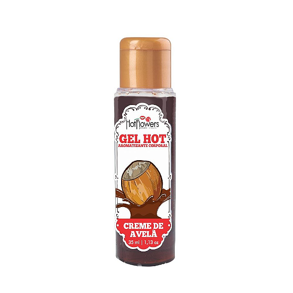 Gel Aromatizante Creme de Avelã 35ml Hot Flowers