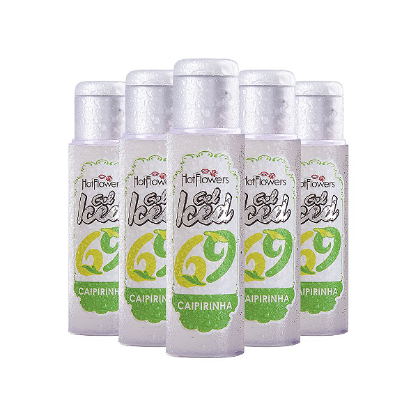 Gel Aromatizante ICED Caipirinha 35ml - Embalagem c/ 10 unid.