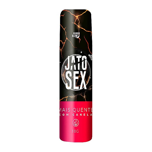 Gel Comestível Jato Sex Mais Quente com Canela 18g Pepper Blend