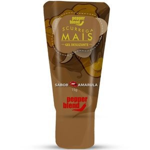Gel Comestível Scurrega Mais Amarula 15g  Pepper Blend
