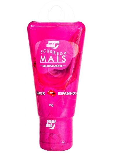 Gel Comestível Scurrega Mais Espanhola 15g  Pepper Blend
