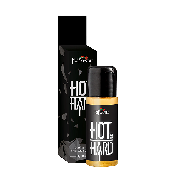 Gel HOT & HARD - Provocador de Ereção Hot Flowers