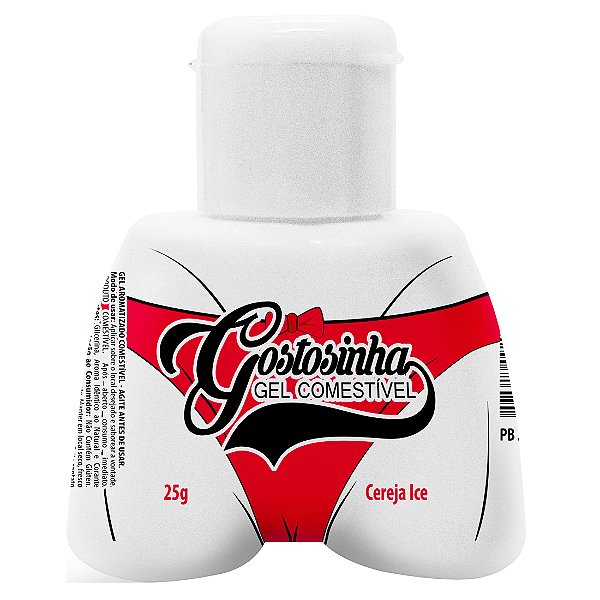 Gostosinha Gel Comestível Cereja ICE GELA 25gr  Pepper Blend