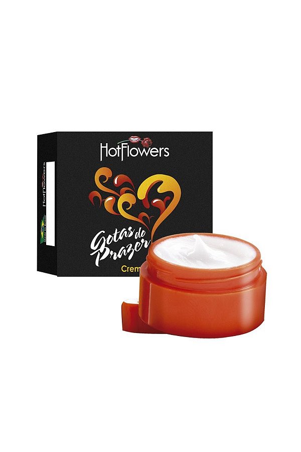 Gotas do Prazer Creme 4g Hot Flowers