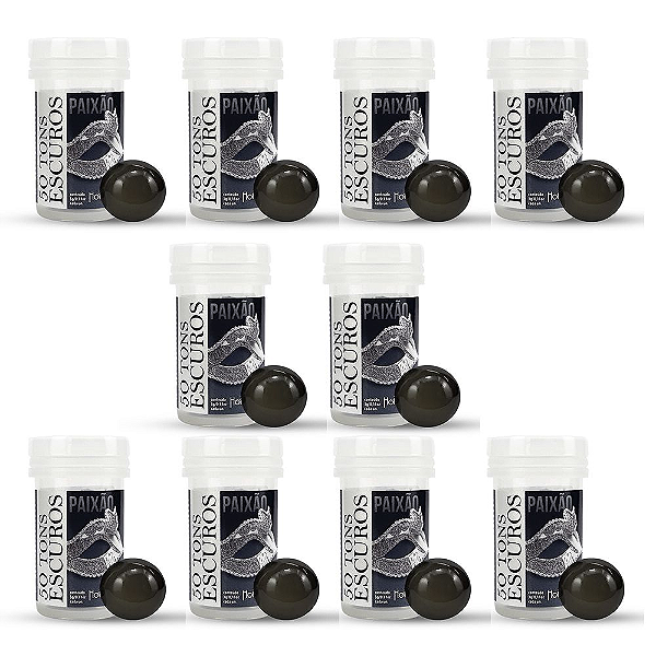 Hot Ball 50 Tons Mais Escuros Kit c/10 Und Hot Flowers