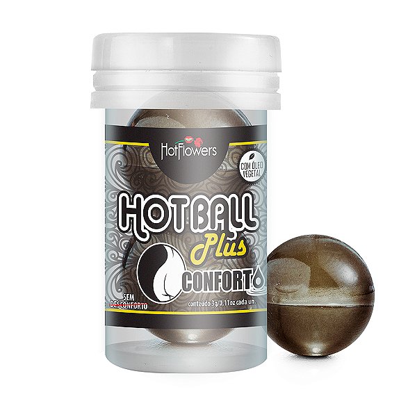 Hot Ball Plus Conforto - Dessensibilizante Anal - Hot Flowers