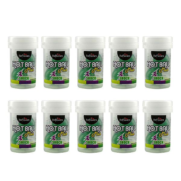 Hot Ball Plus - Shock - Kit c/10 Und Hot Flowers