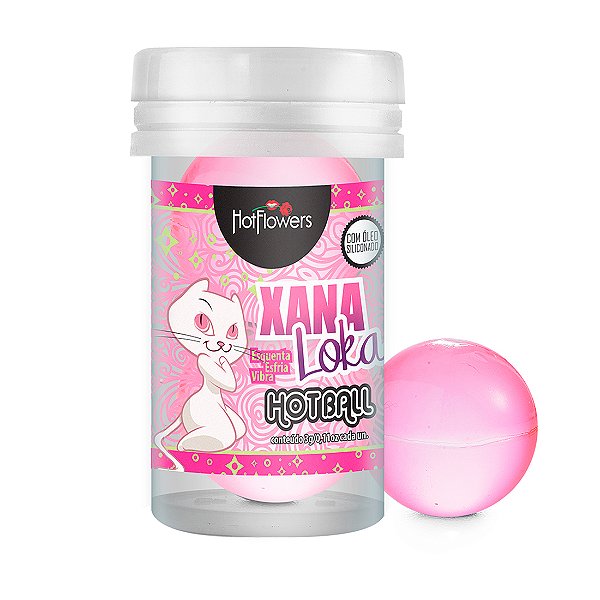 Hot Ball Xana Loka- Esquenta, Vibra e Esfria - HOT FLOWERS