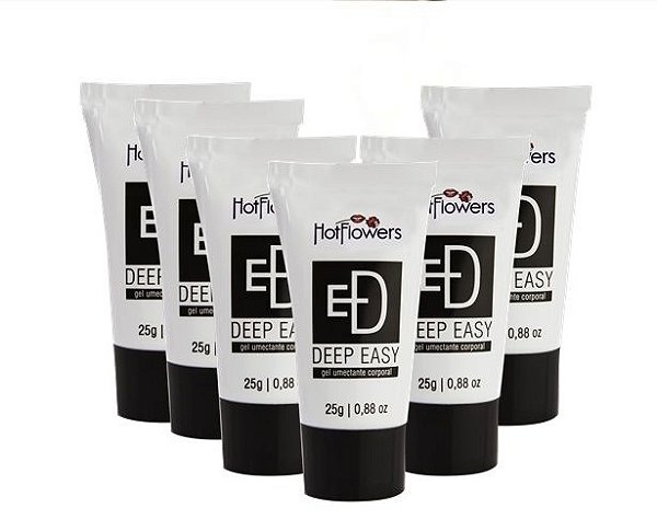 Kit Deep Easy Dessensibilizante Bisnaga Preta 25g  Embalagem c 10 unid. Hot FLowers