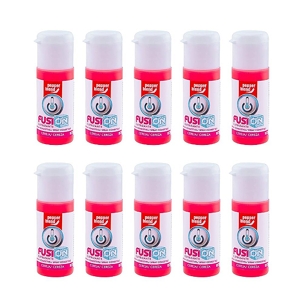 Kit Fusion Eletrizante Comestível Cereja 12ml - Emb. c/10 und. Pepper Blend