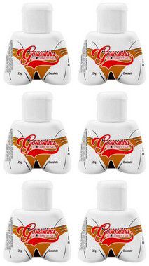Kit Gostosinha Gel Comestível Chocolate 25gr - Emb. c/ 10und. Pepper Blend