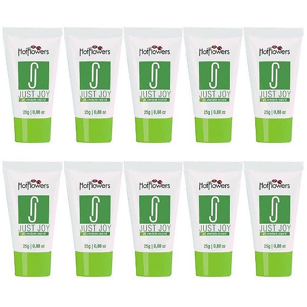 Kit Just Joy - Bisnaga 25g Hot Flowers Embalagem c 10 unid. Hot Flowers