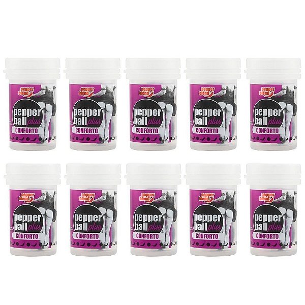 Kit Pepper Ball Plus Conforto - Emb. c/ 10und. Pepper Blend