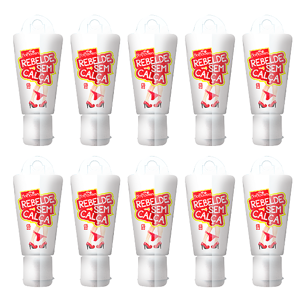 Kit "Rebelde Sem Calça" - Emb. c/10 und.  Hot Flowers