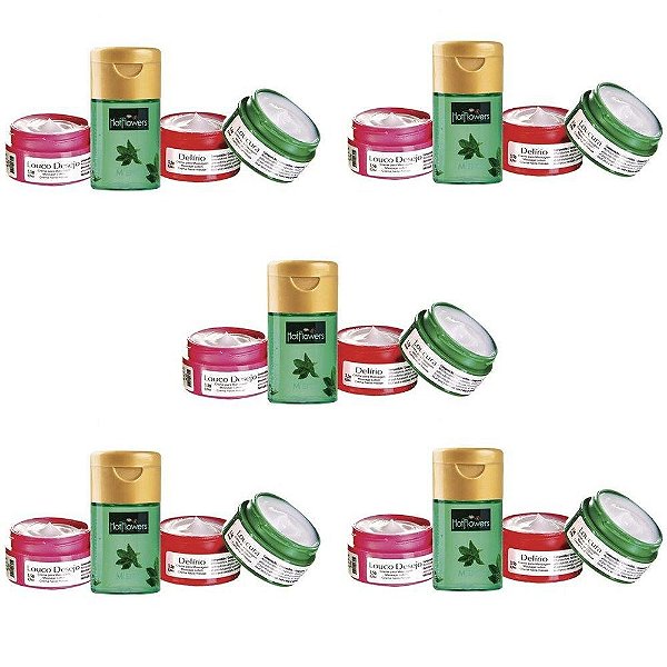 Kit Sedução - menta - Kit c/10 Und Hot Flowers