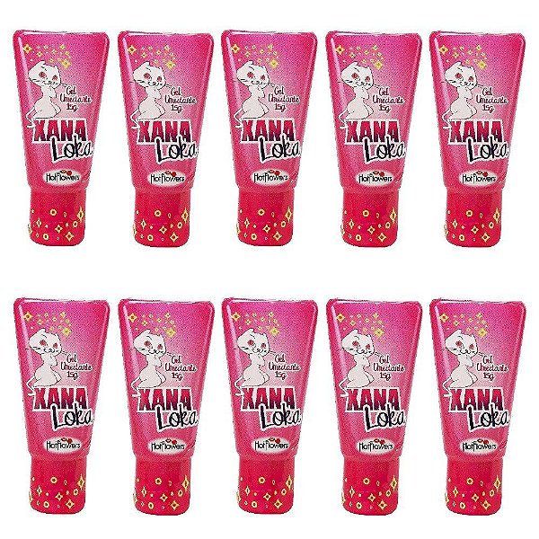 Kit "Xana Loka"- Emb. c/ 10 und.  Hot Flowers