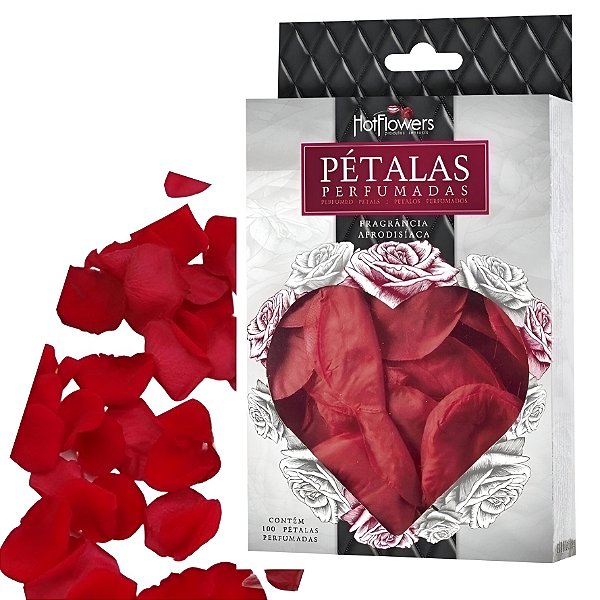 Pétalas Perfumadas Reutilizaveis 100 Unidades - Hot Flowers
