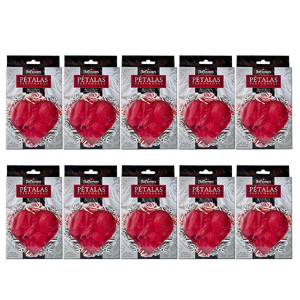 Pétalas Perfumadas - Kit c/10 Und Hot Flowers