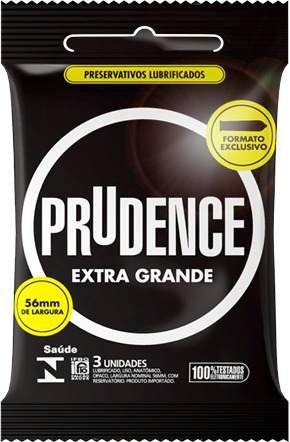 Preservativo Prudence Extra Grande 3 unidades