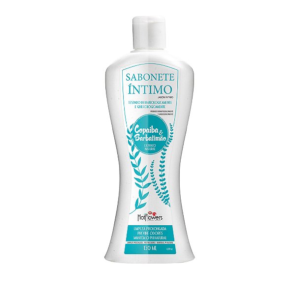 Sabonete Íntimo Copaíba e Barbatimão 130ml Hot Flowers
