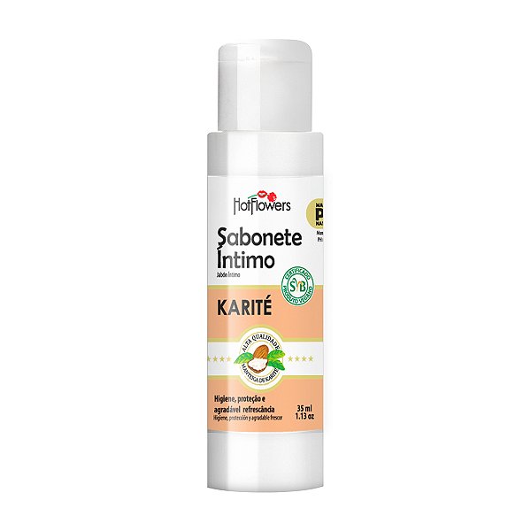 Sabonete Íntimo Manteiga de Karité - 35ml Hot Flowers
