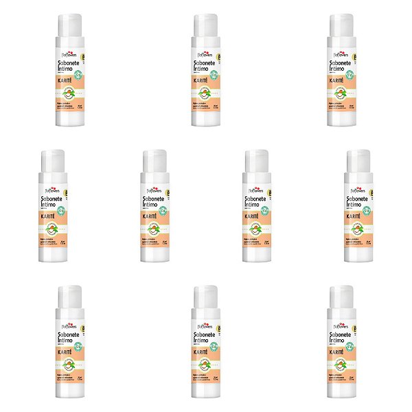 Sabonete Íntimo Manteiga de Karitê 35ml Hot Flowers - KIT 10 UNIDADES