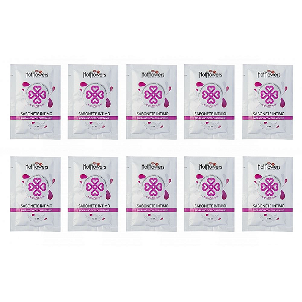 Sabonete Intimo Morango com Champanhe sache - Kit c/100 Und