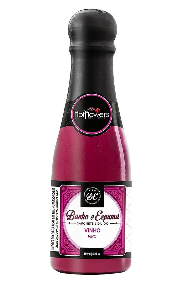 Sabonete Liquido Banho & Espuma - Vinho Hot Flowers