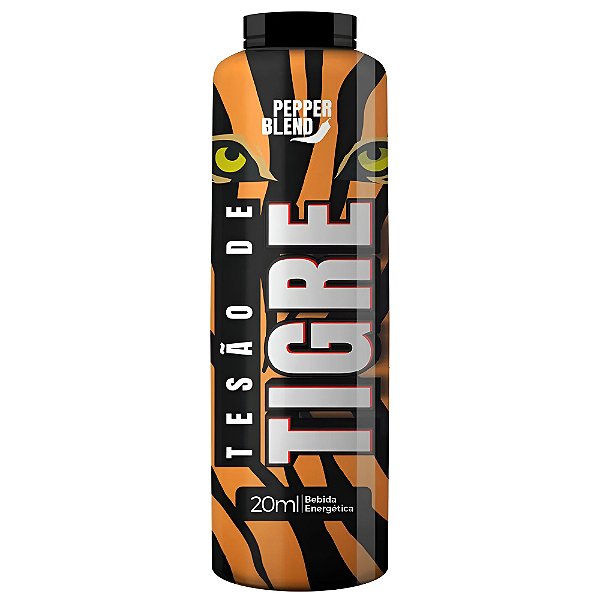 Energético Afrodisíaco Natural Tesão de Tigre - 20ml Pepper Blend