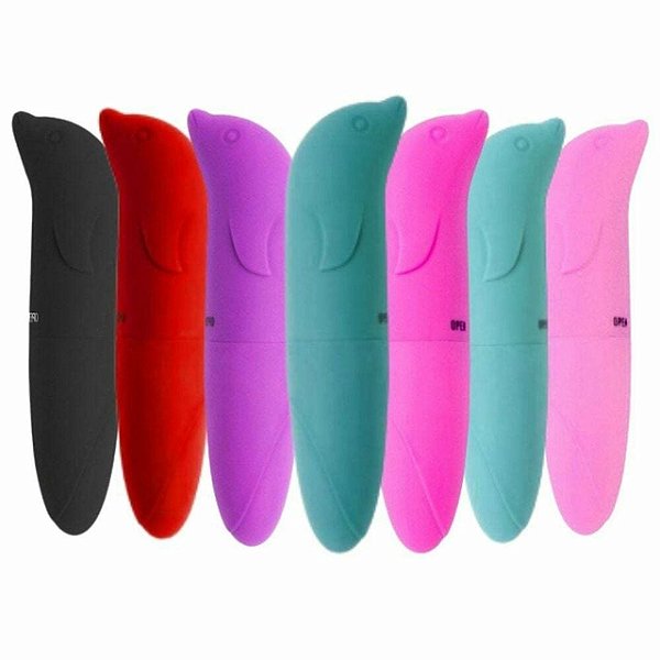 Vibrador Ponto G com Formato Golfinho Colors